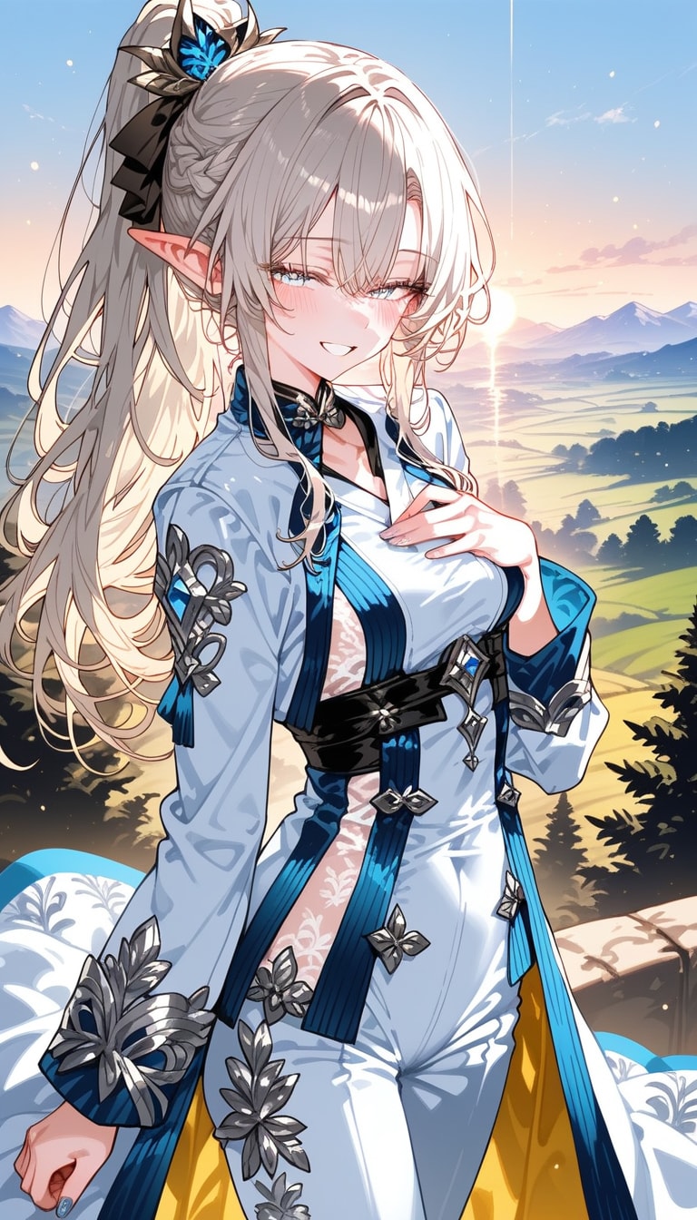 エルフ美少女