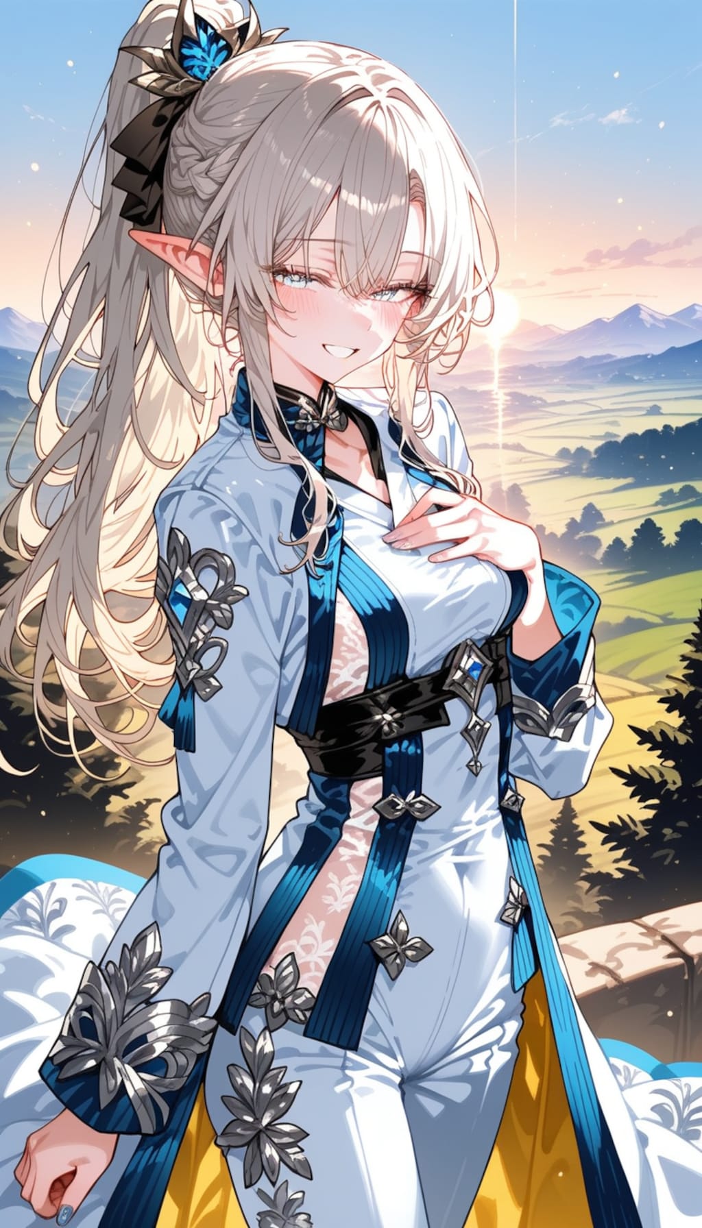 エルフ美少女