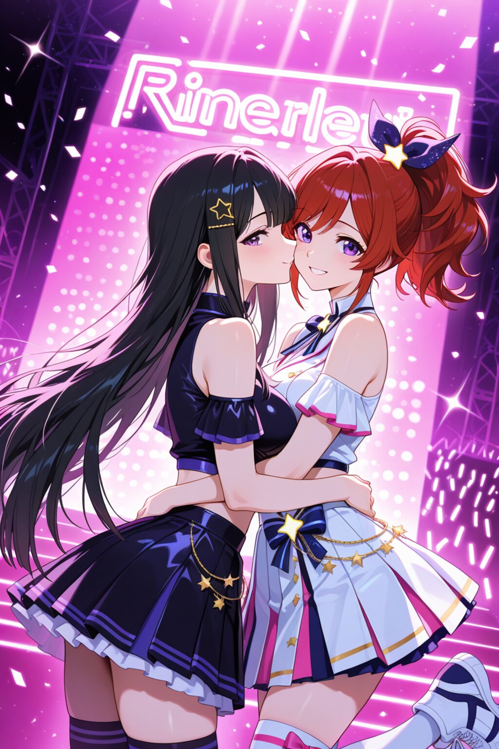 アイドルの二人