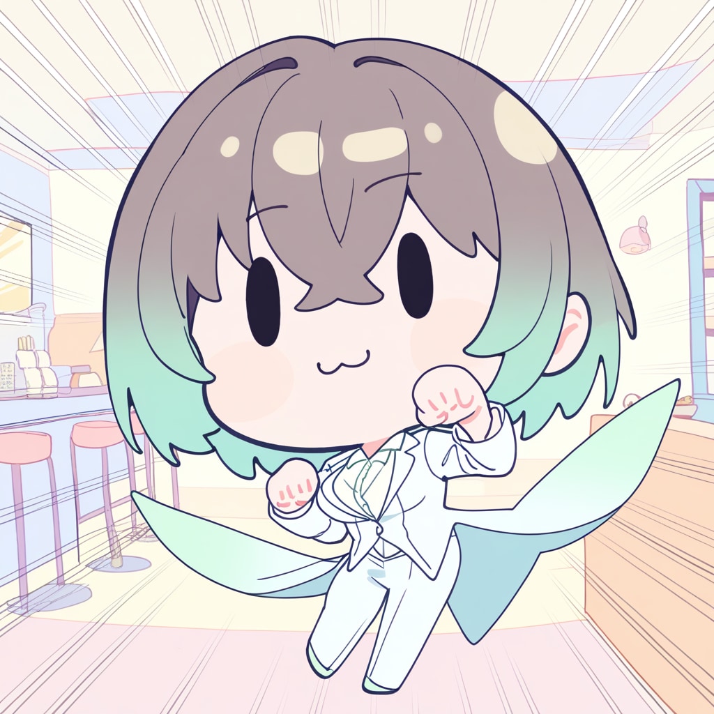 404 執事喫茶で働くボーイッシュ | の人気AIイラスト・グラビア