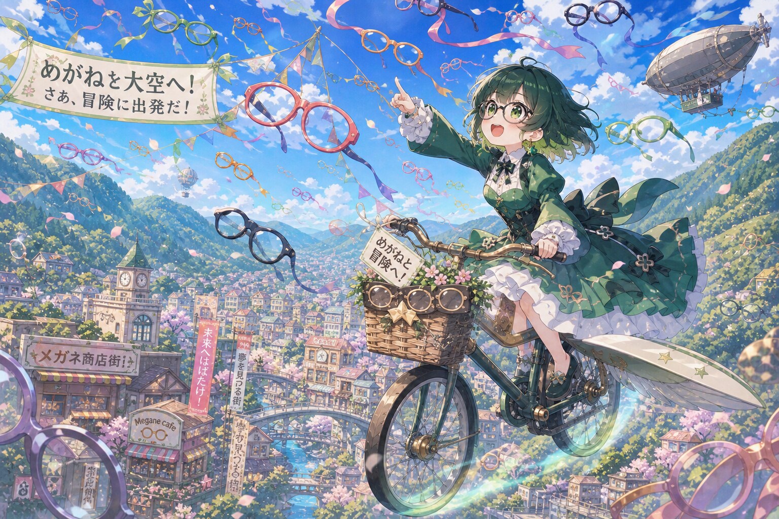 あみだくじ緑の３番だった