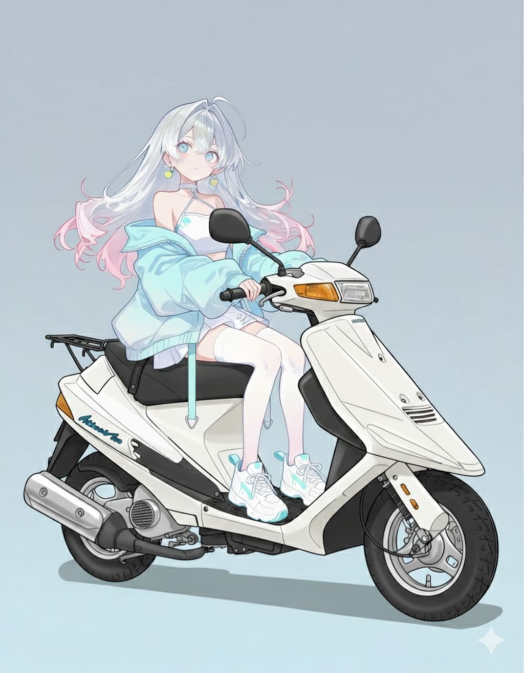 ばいく！<本田ちゃん、山葉ちゃん、鈴木ちゃん、川崎ちゃん>