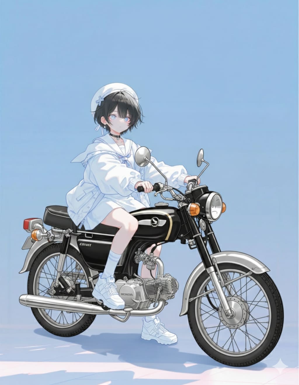 ばいく！<本田ちゃん、山葉ちゃん、鈴木ちゃん、川崎ちゃん>