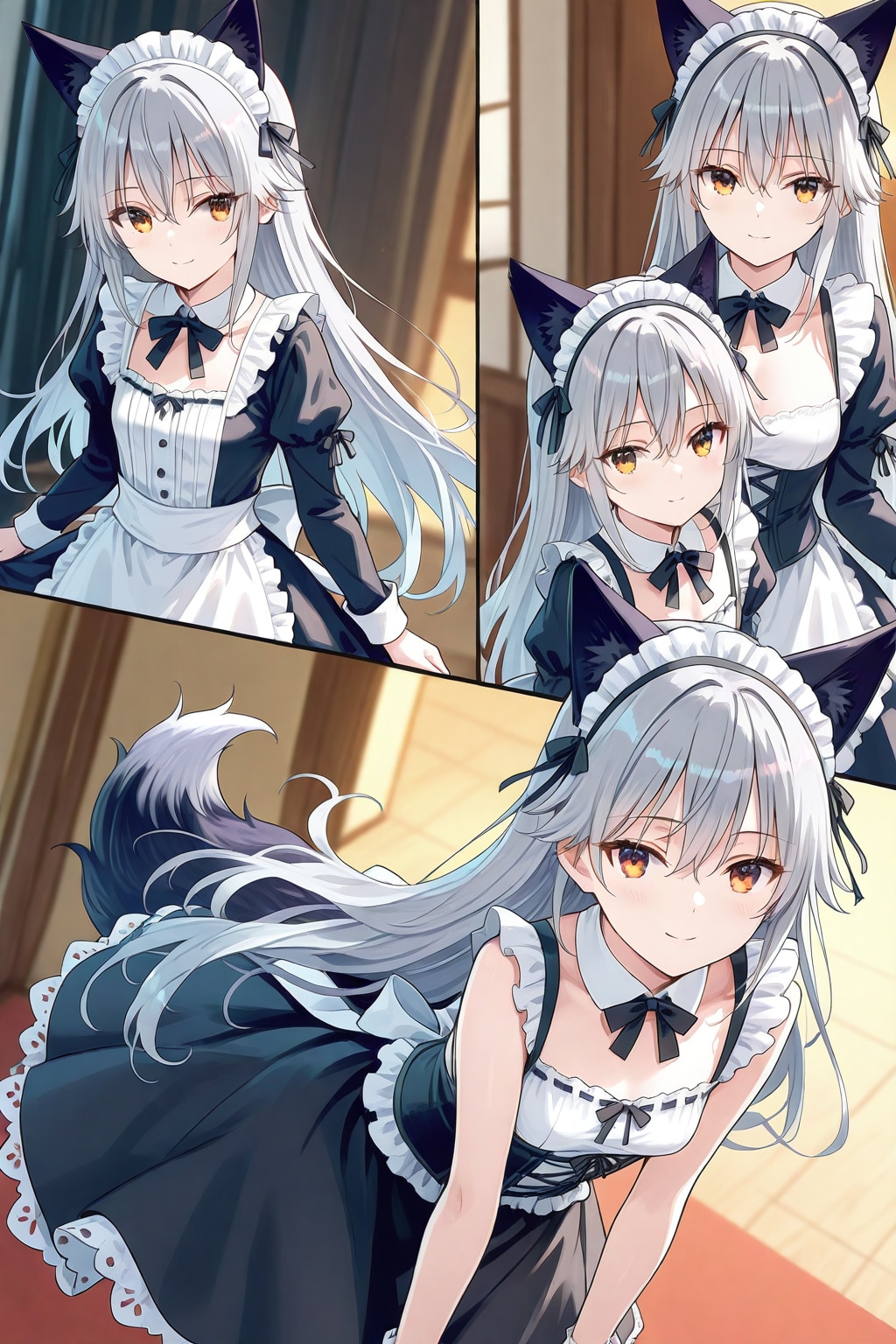 おかえり一角獣でケモメイド召喚