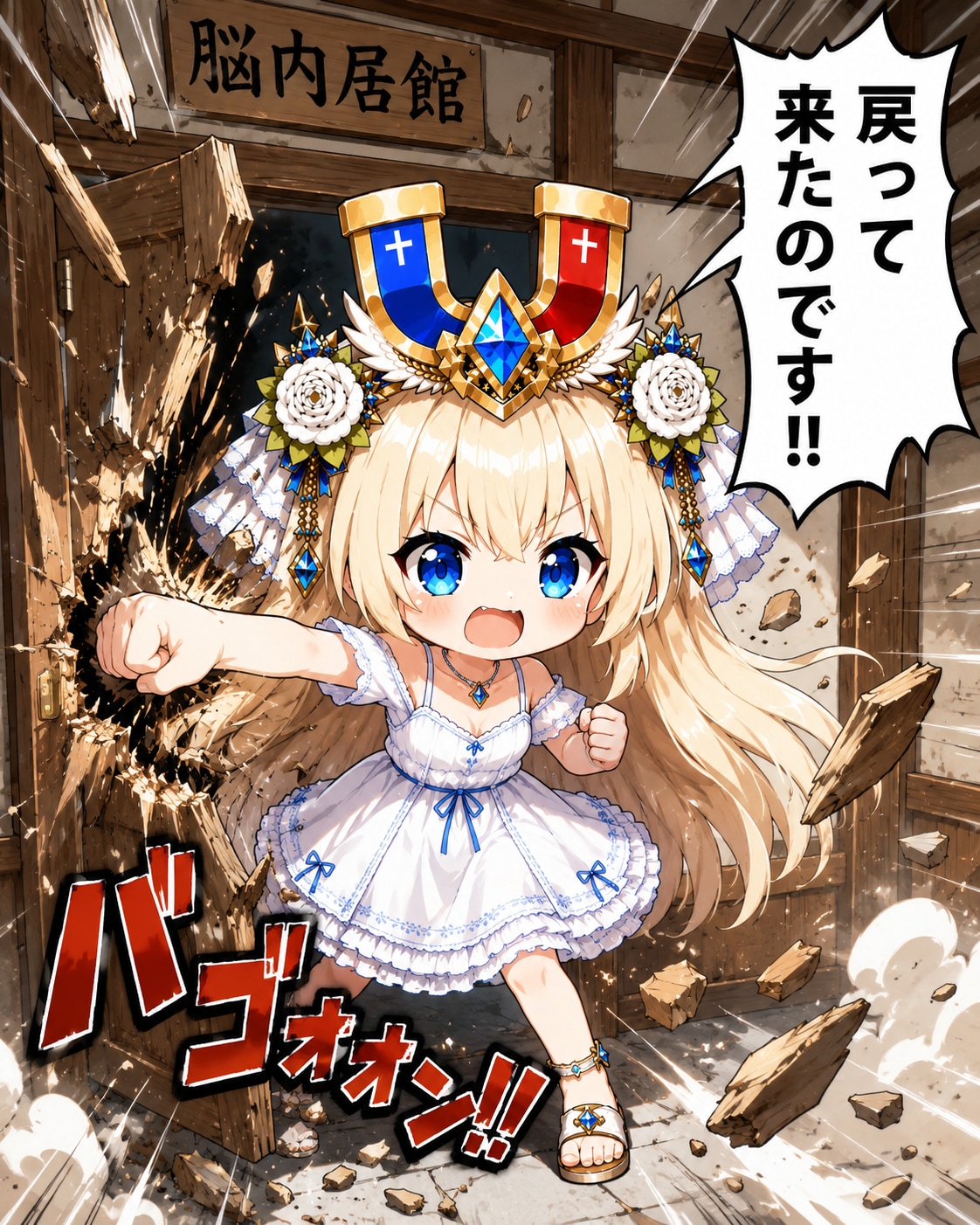 皇女嫁、帰還す。