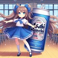 踊るビール缶と小さな女の子 4枚目