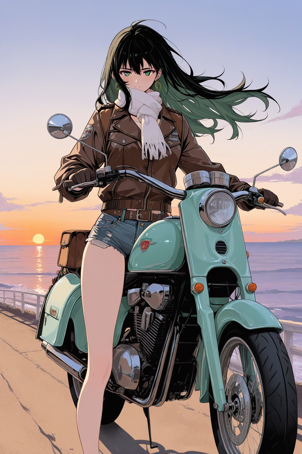 バイク好きな彼女