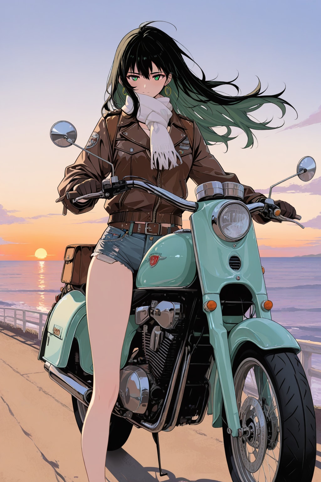 バイク好きな彼女