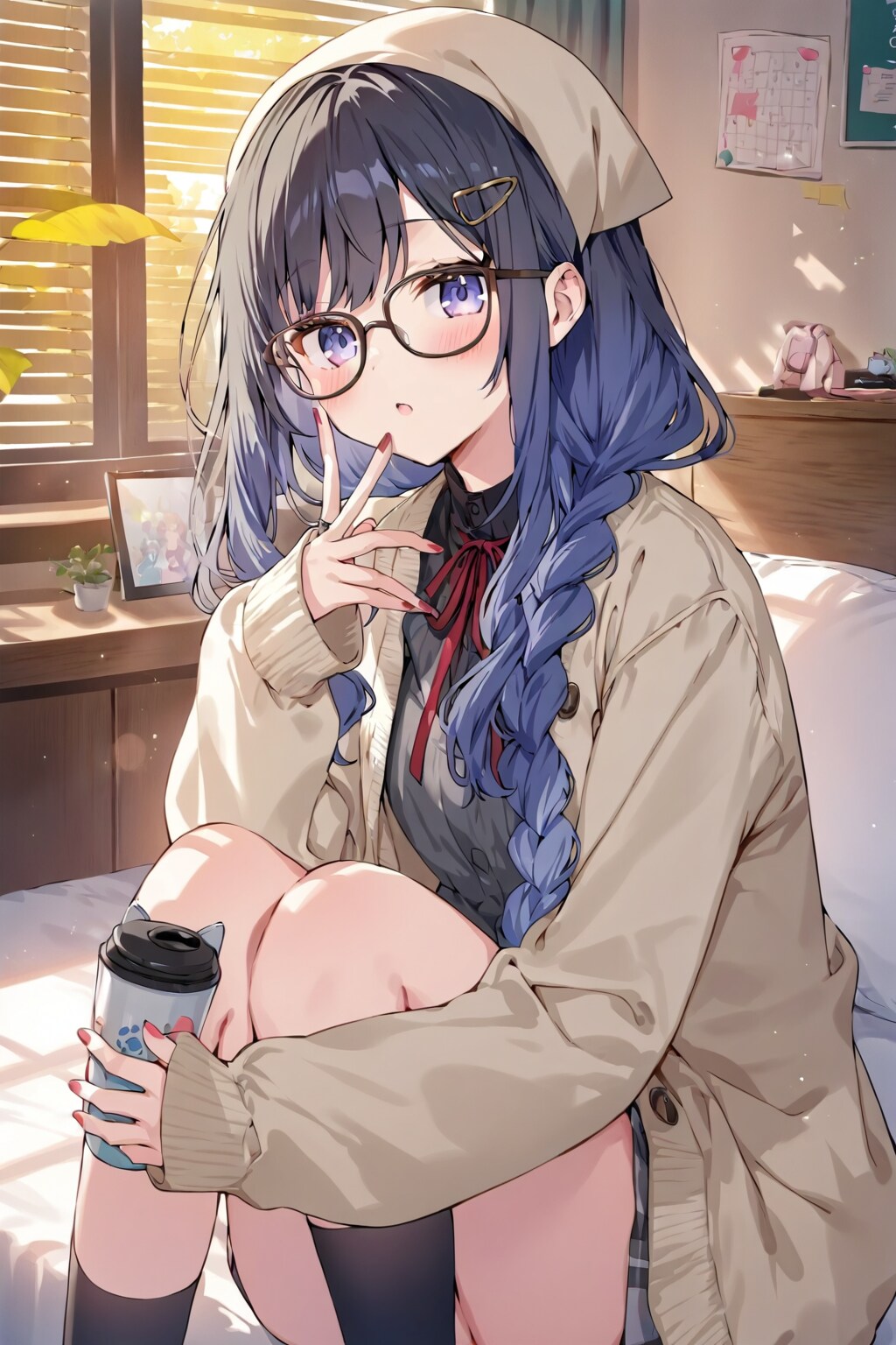おまかせ眼鏡っ娘260731LILAC18