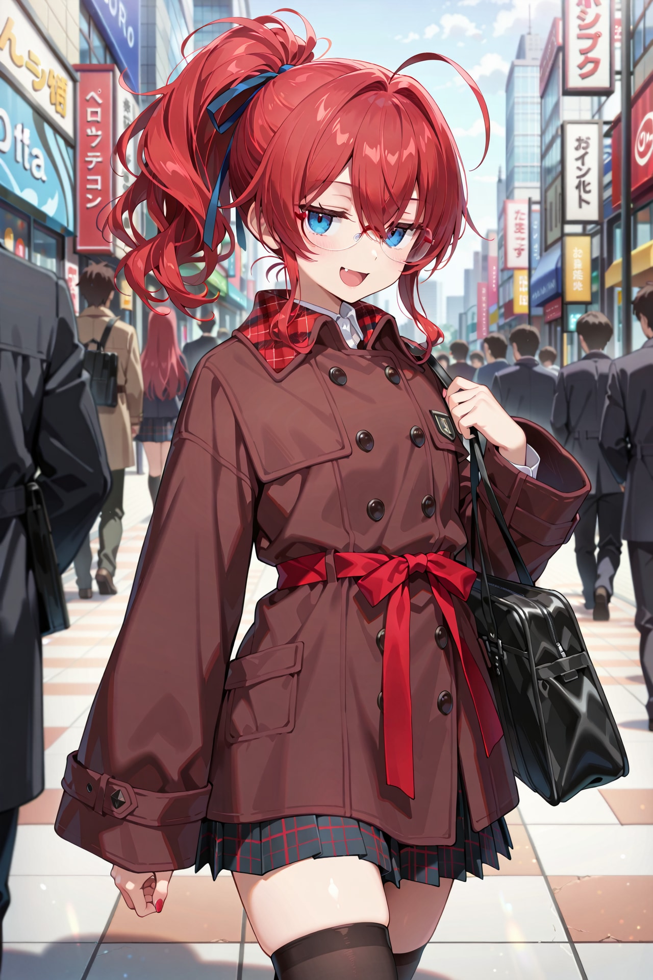 今年最後の通勤中のジト目先生 YC26 | の人気AIイラスト・グラビア