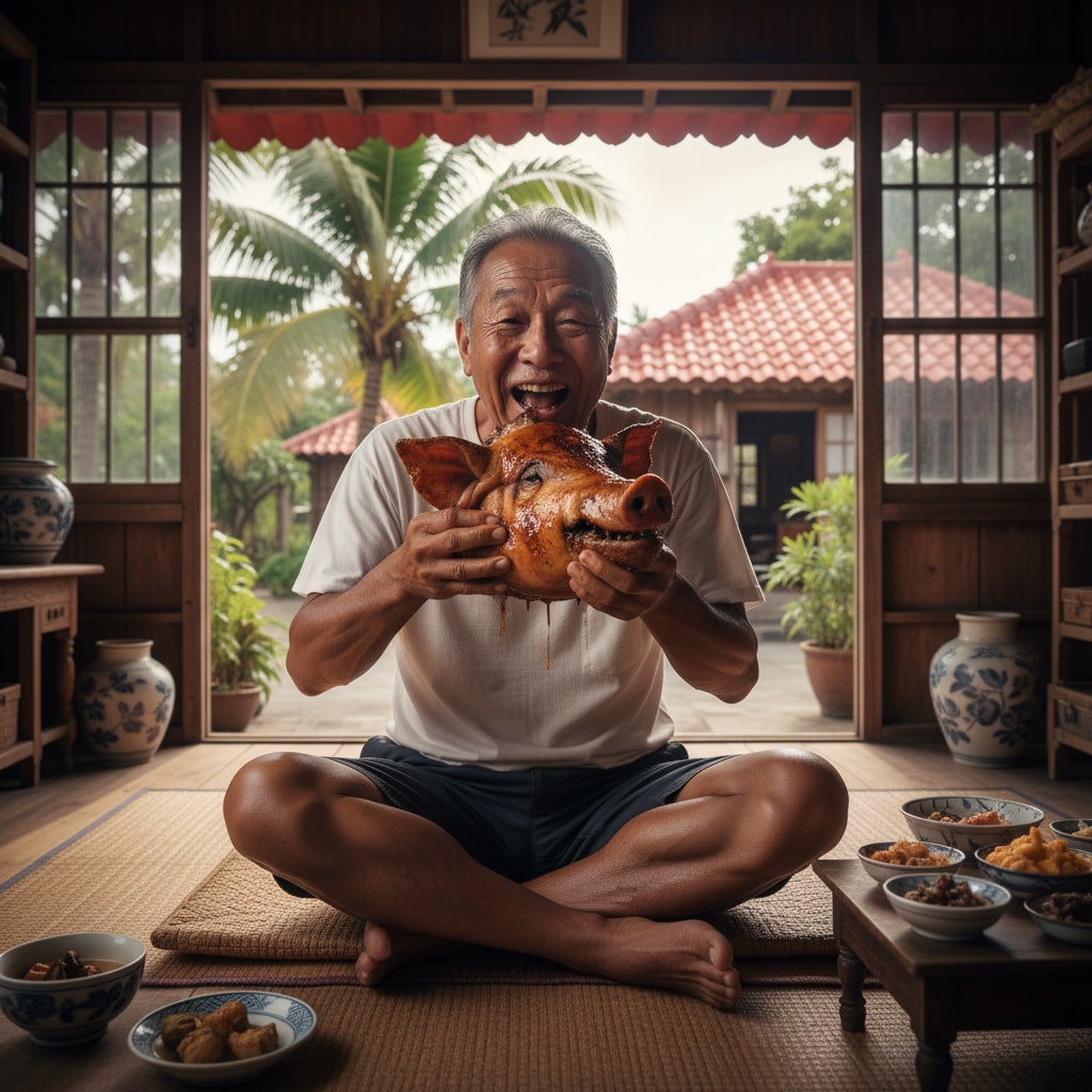 お前も食ってけ