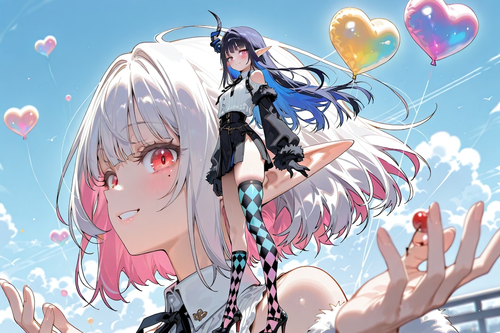 エルフの女の子