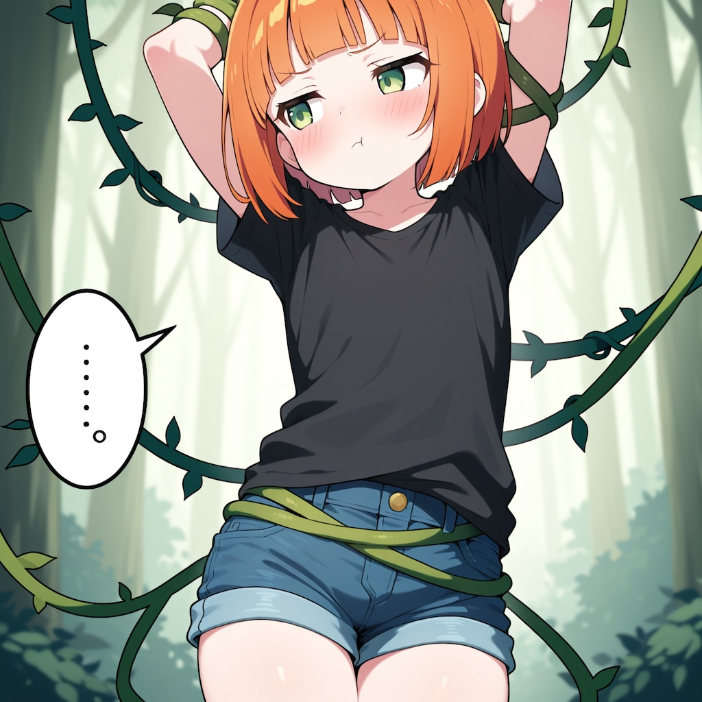 【お気に入りの呪文！】wrap vines, averting eyes