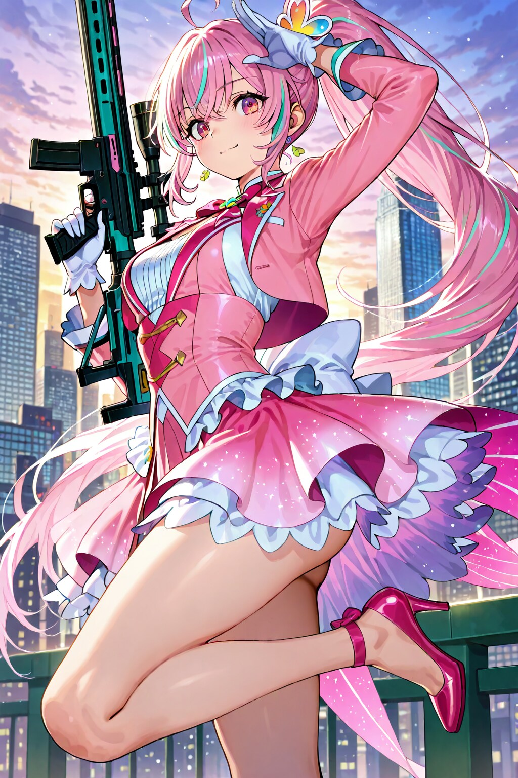 魔法少女風スナイパーガール