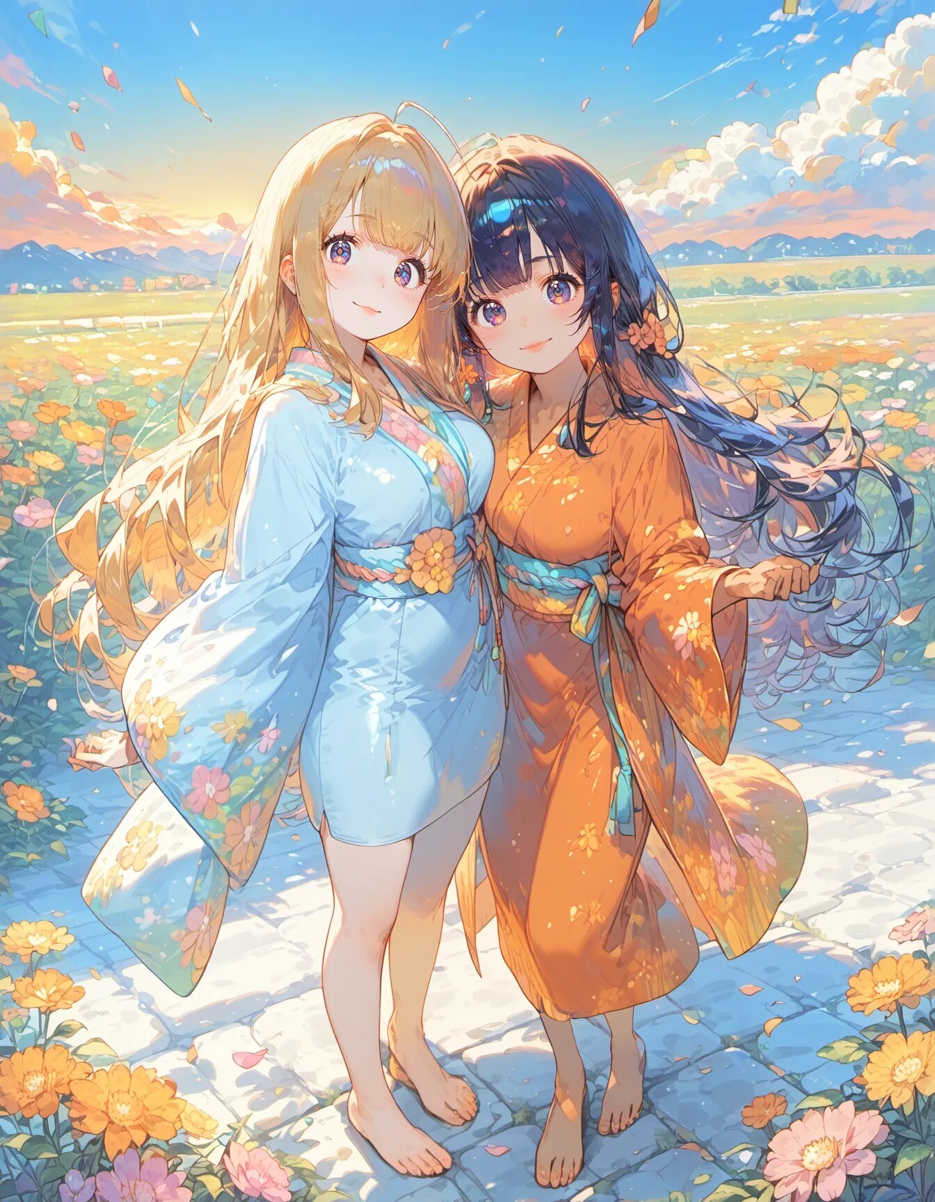 Blossoms of Friendship | の人気AIイラスト・グラビア