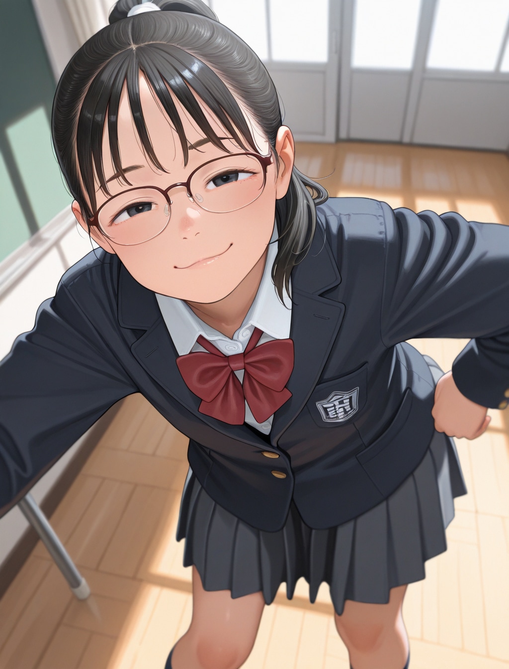 図書室　優等生「そんなの簡単ですよ」