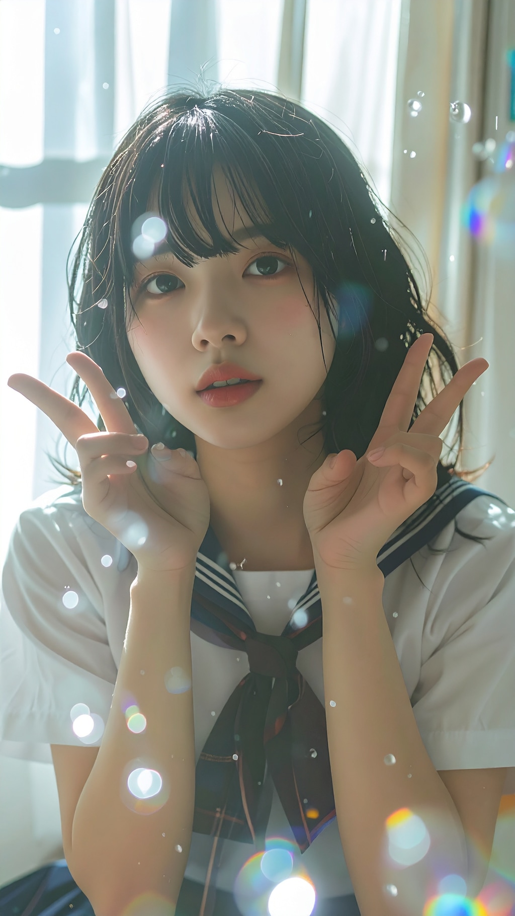 ねぇ可愛く撮れた？