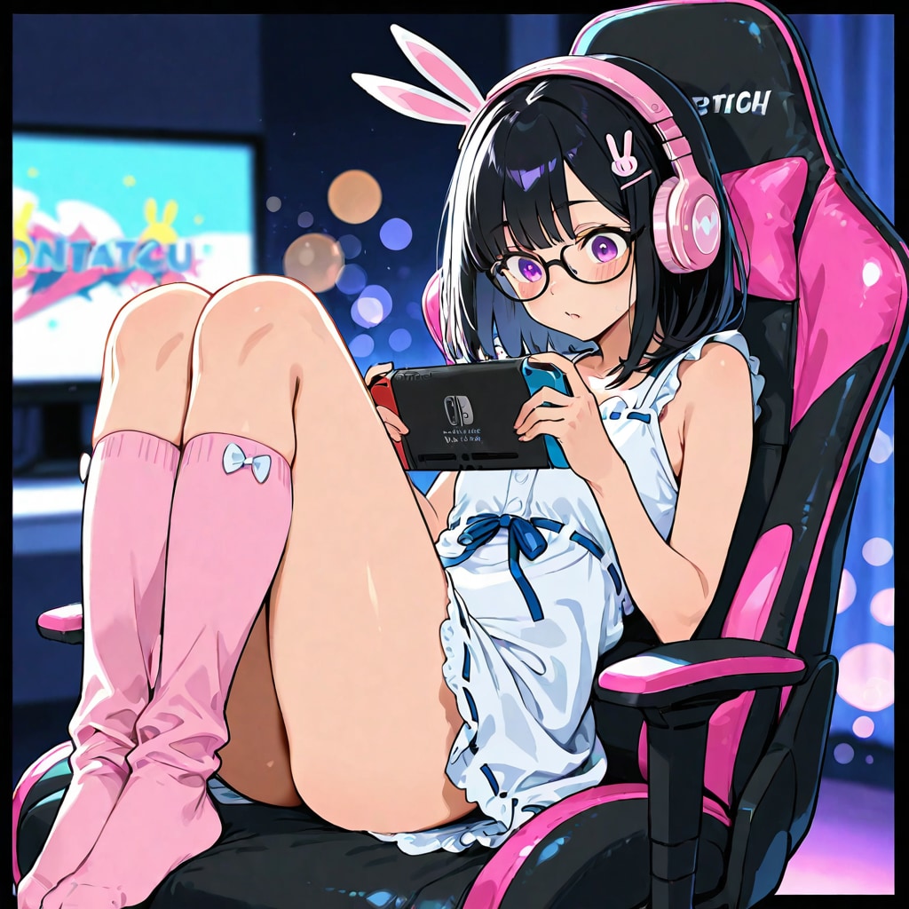 ゲーミング女児 | の人気AIイラスト・グラビア