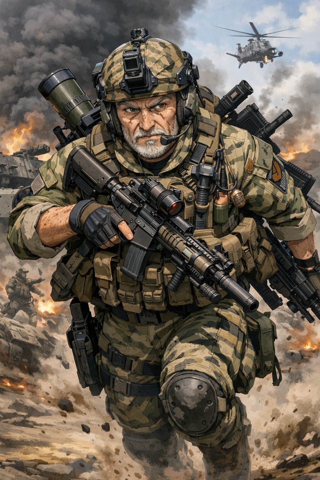 老兵は死なず | の人気AIイラスト・グラビア