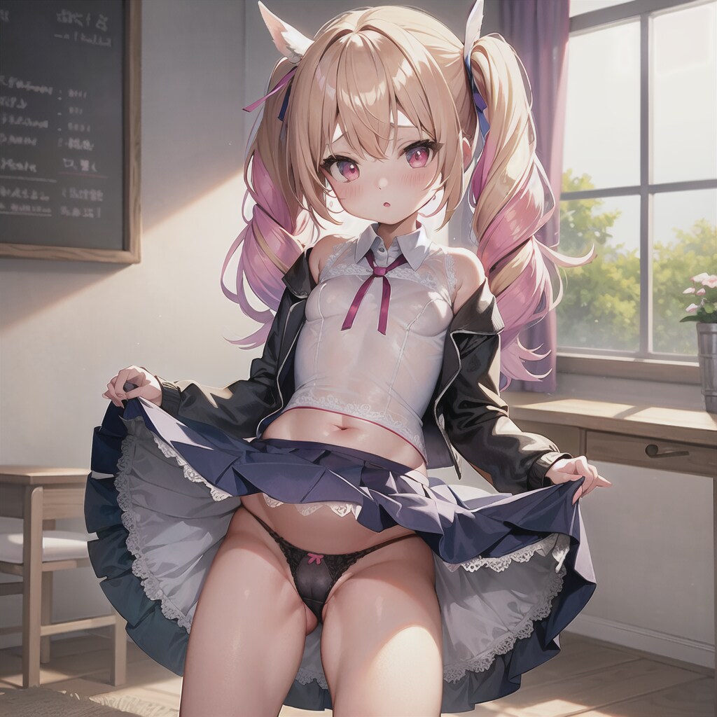 たくし上げロリ