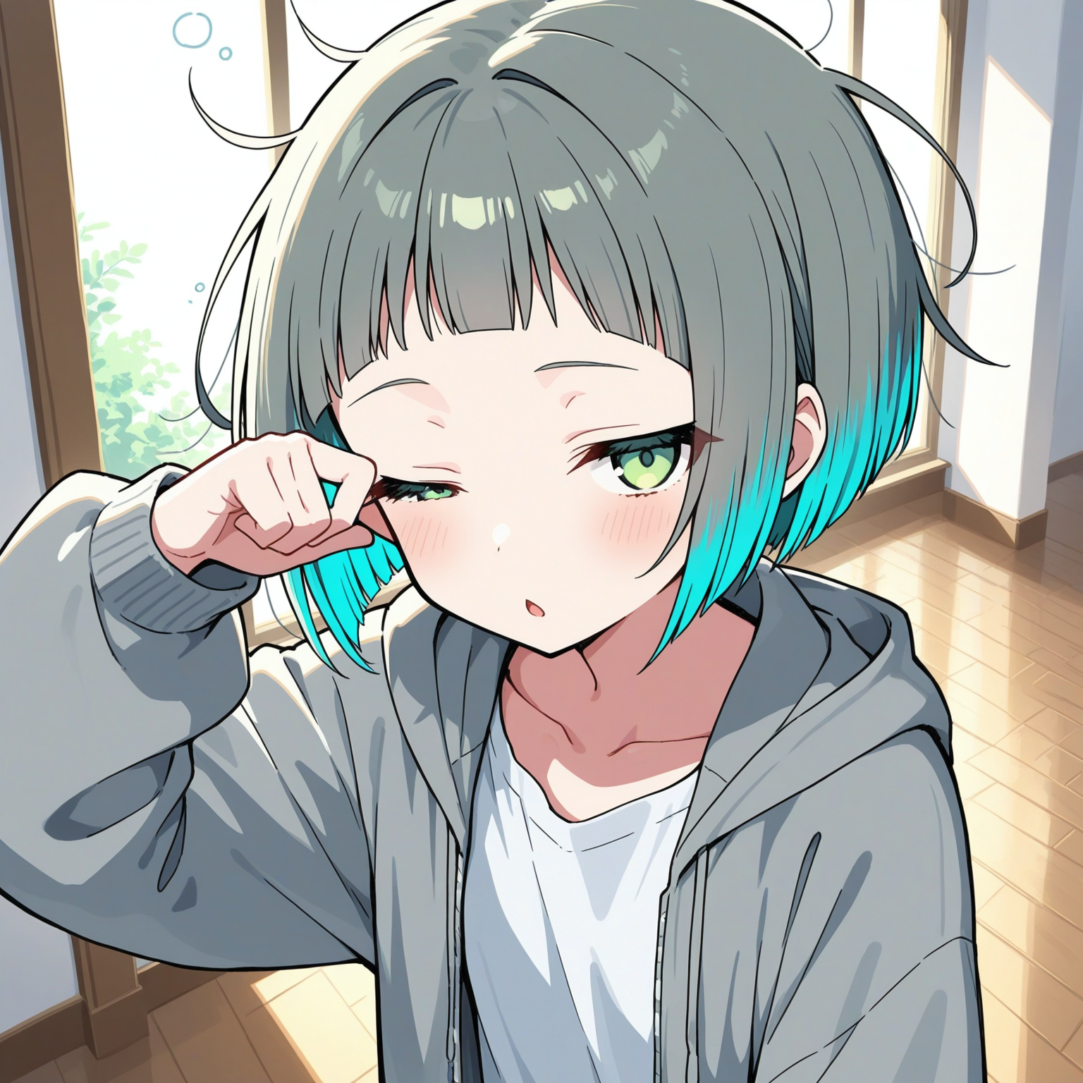 【男の娘】朝起きると知らない子がいた | の人気AIイラスト・グラビア