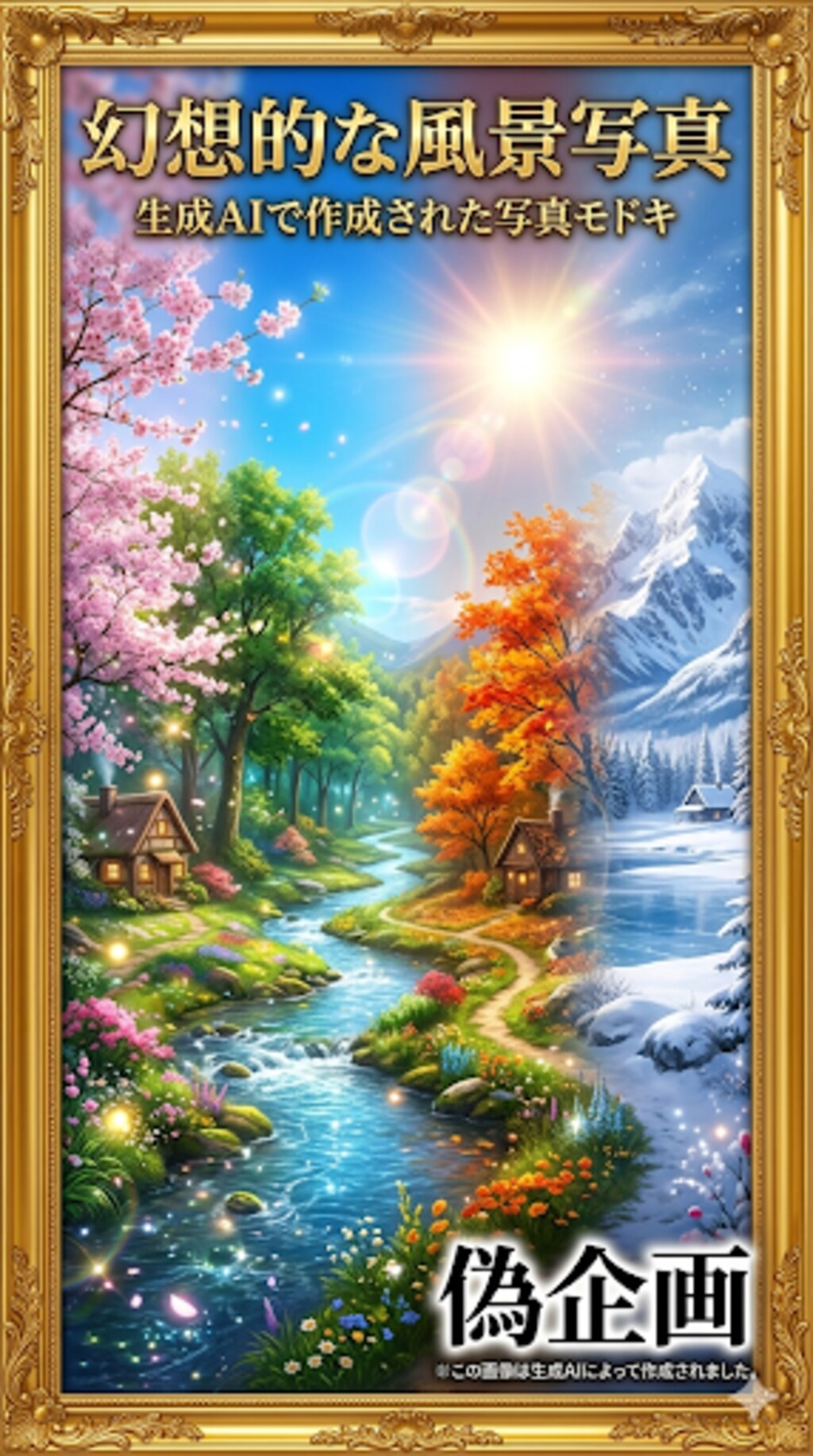 幻想的な風景写真モドキ