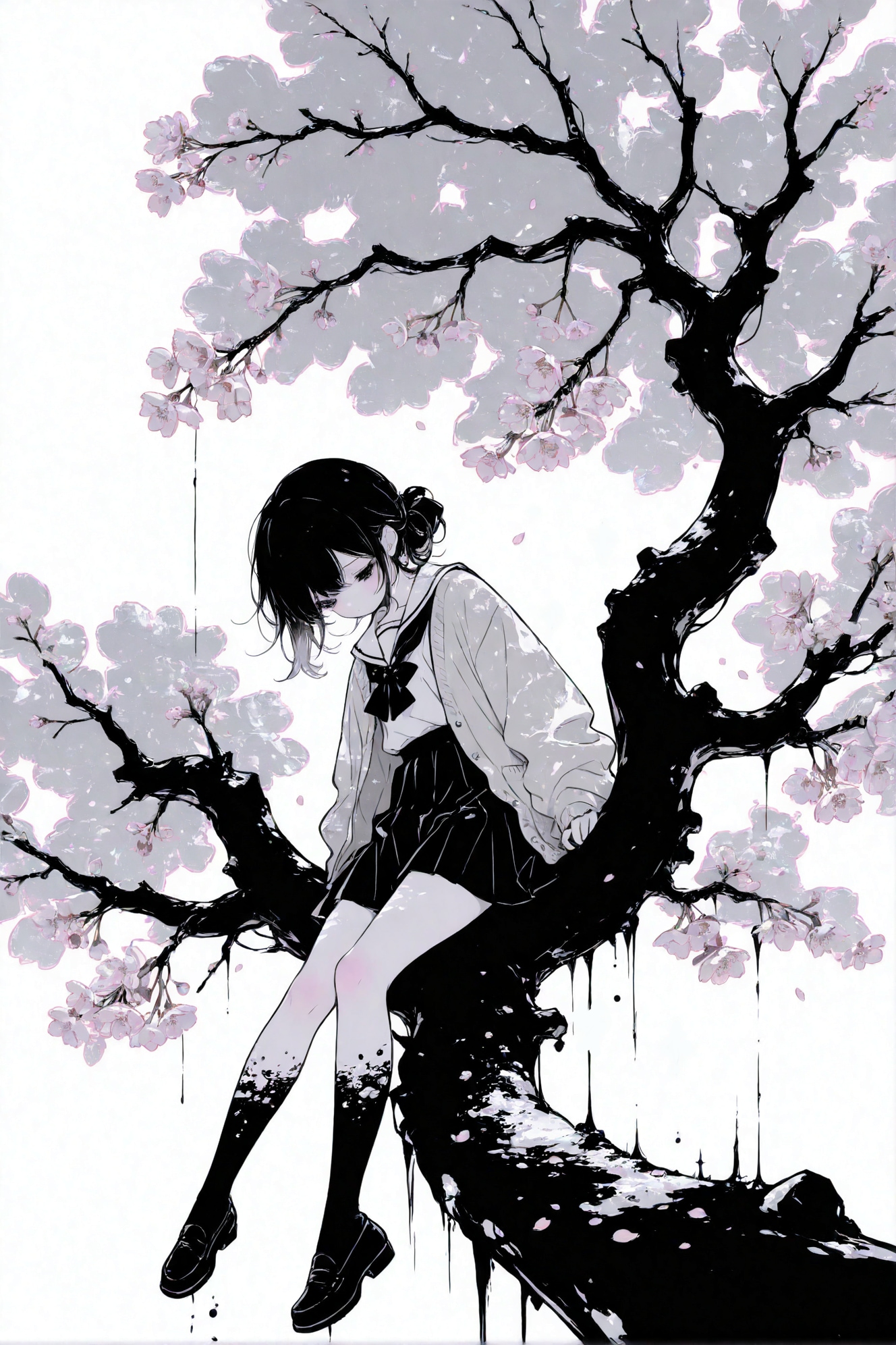 桜 | の人気AIイラスト・グラビア