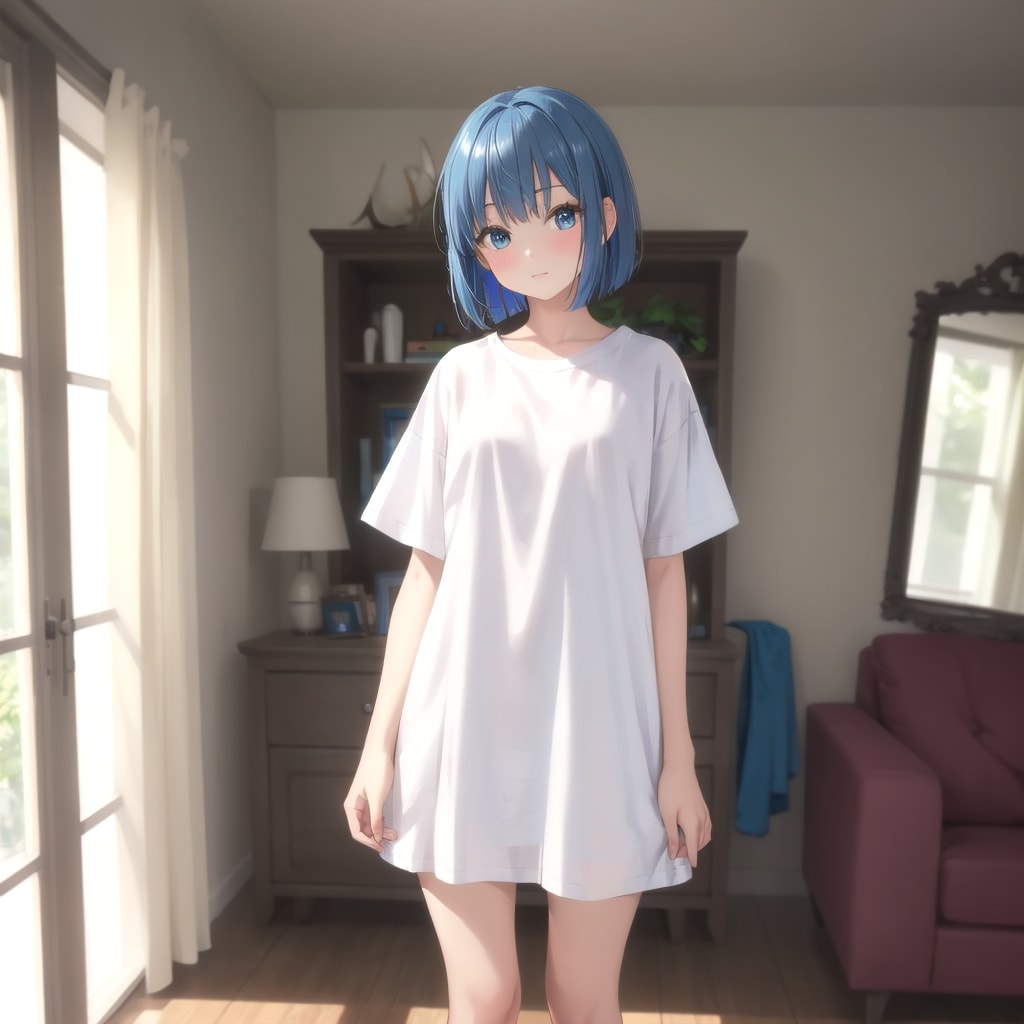 Tシャツワンピに挑戦