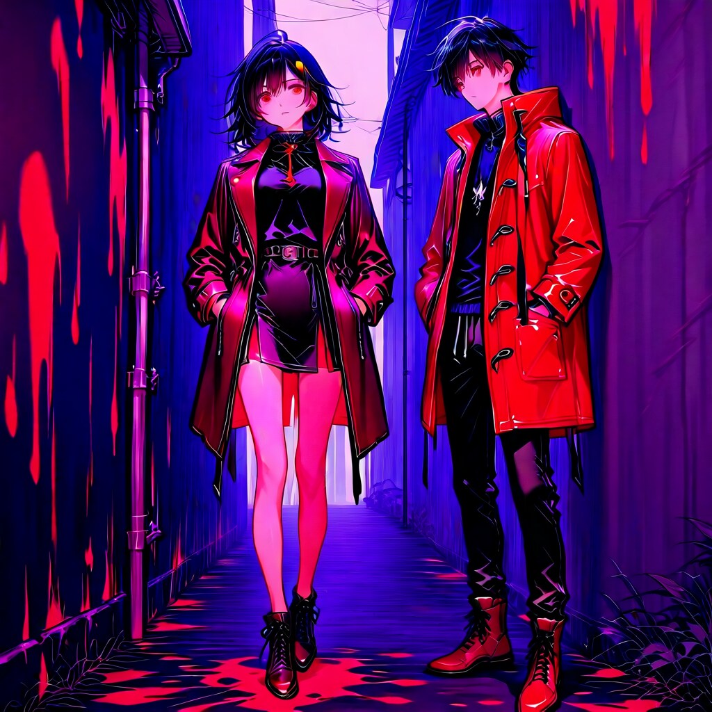 男の子と女の子2