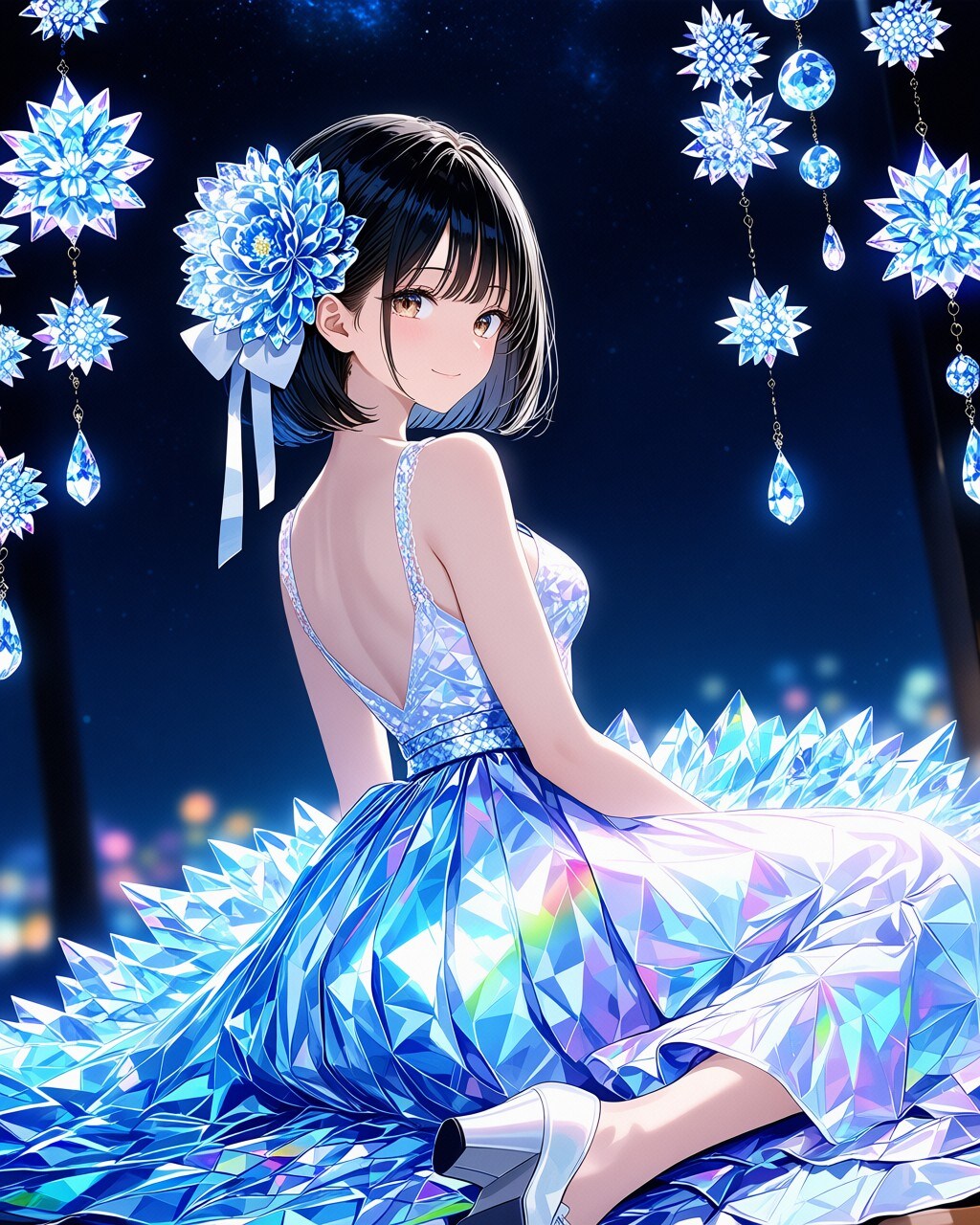 クリスタルドレス