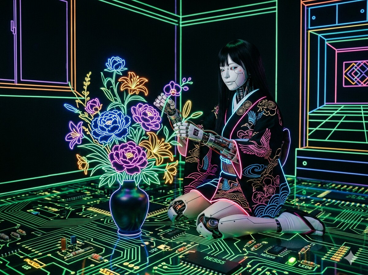 電脳生け花