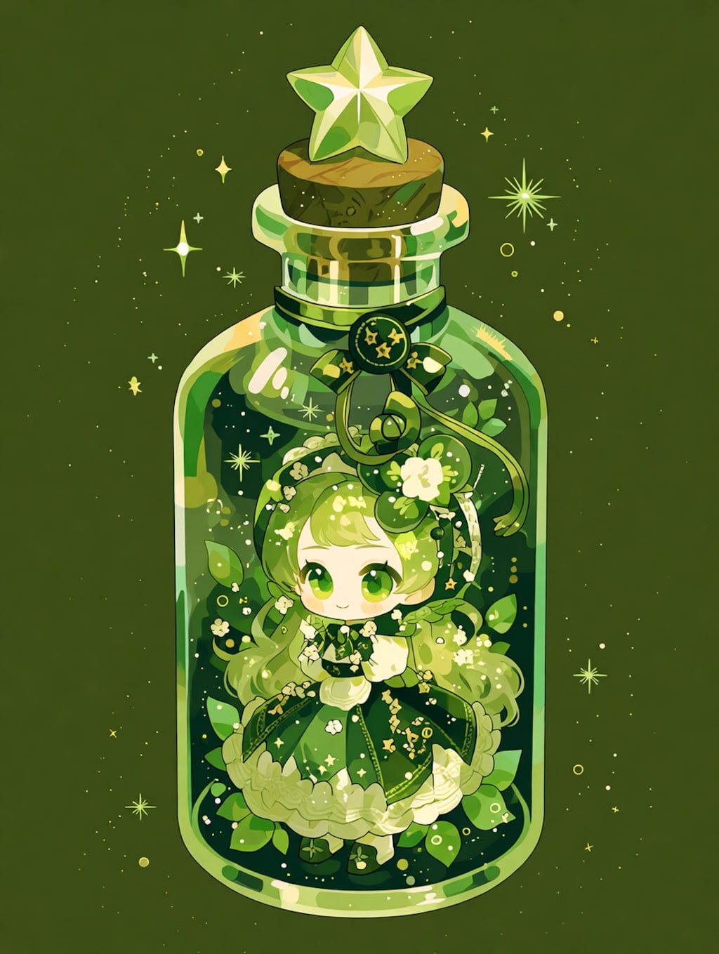 「瓶詰の少女」碧64