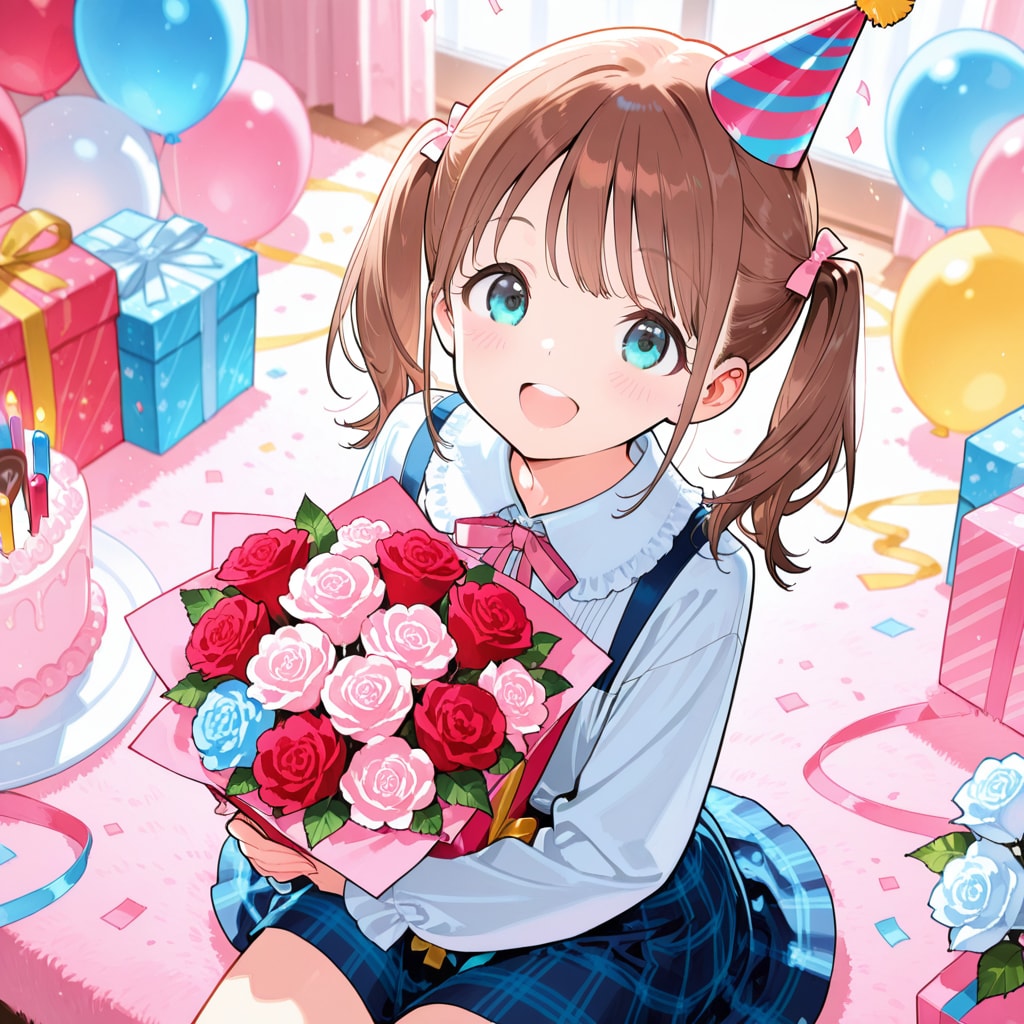 はるかちゃんハッピーバースデー | の人気AIイラスト・グラビア