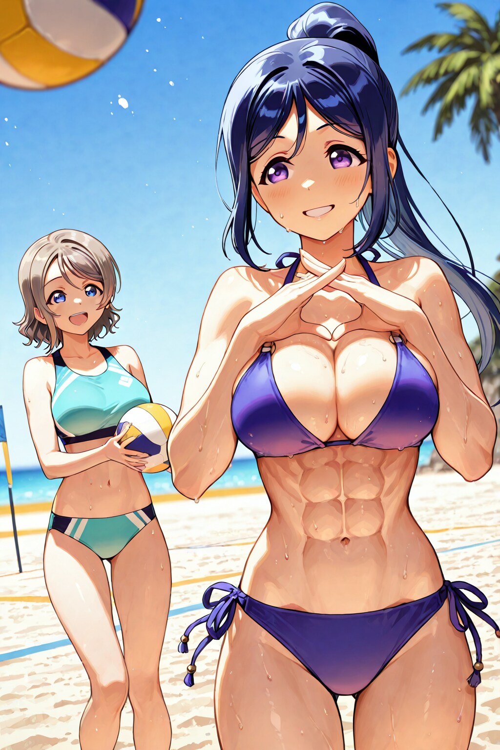 ようかなビーチバレー👙🏐🏖️❤️