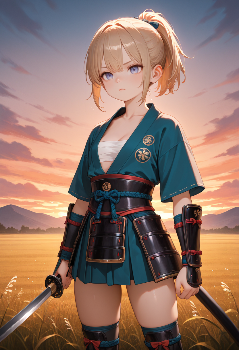 侍ガール（３枚あるよ）