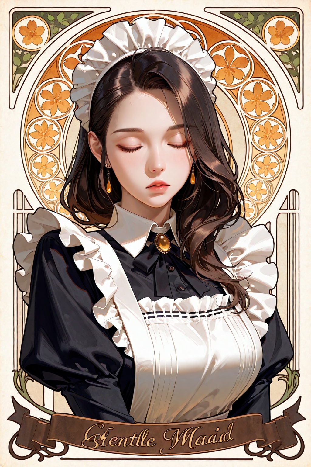Sleeping maid