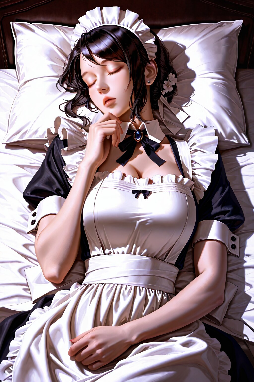 Sleeping maid