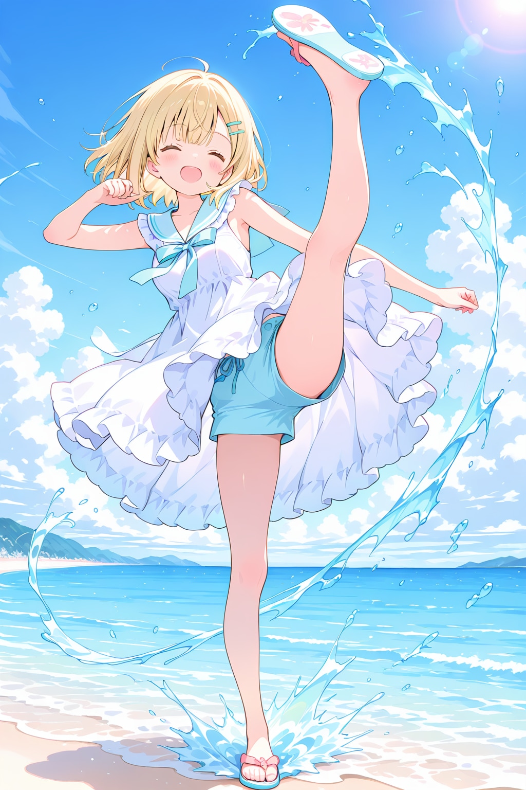ばっしゃーん