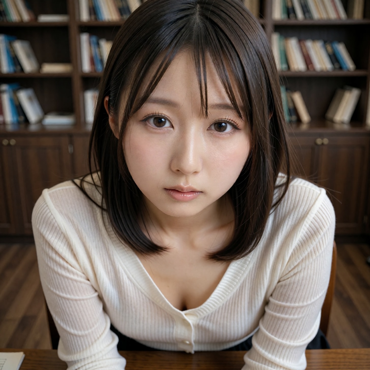 図書館での1コマ
