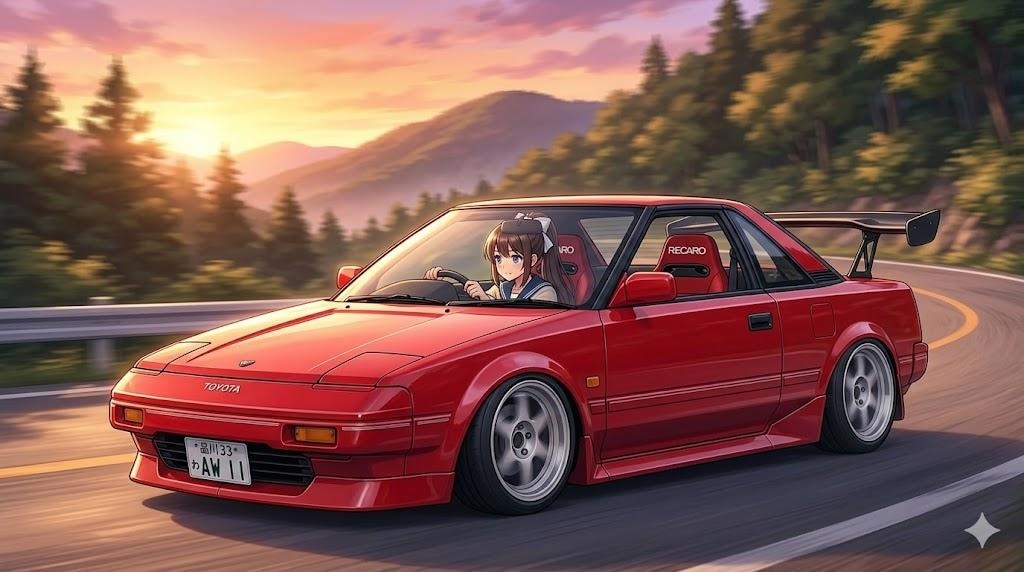 ポニーテールちゃん MR2 AW11 S/C