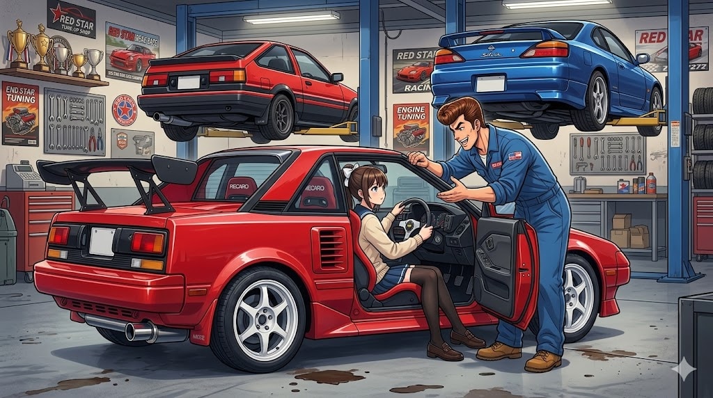 ポニーテールちゃん MR2 AW11 S/C