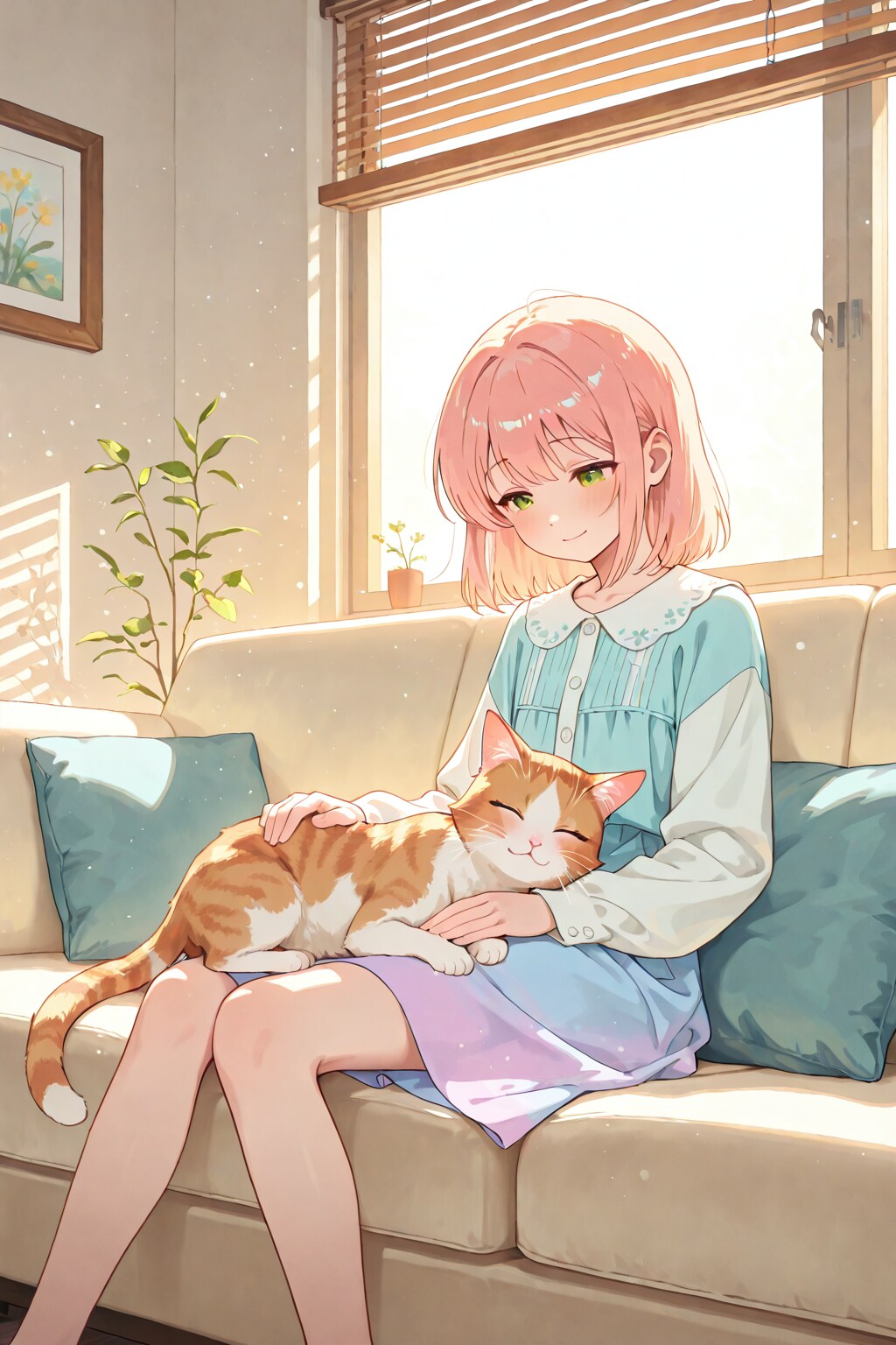 猫と遊ぶ