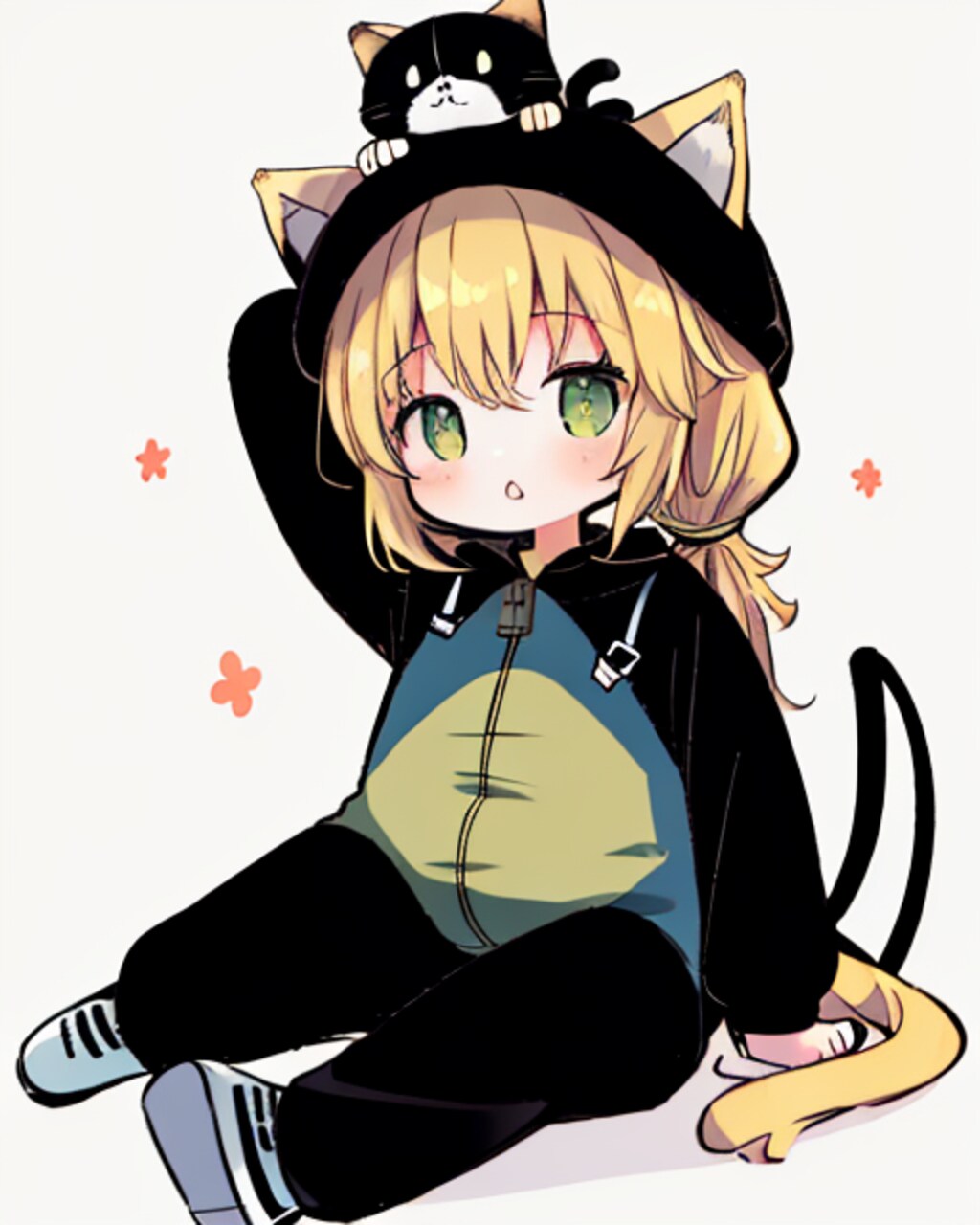 猫を被った猫耳の女の子 02