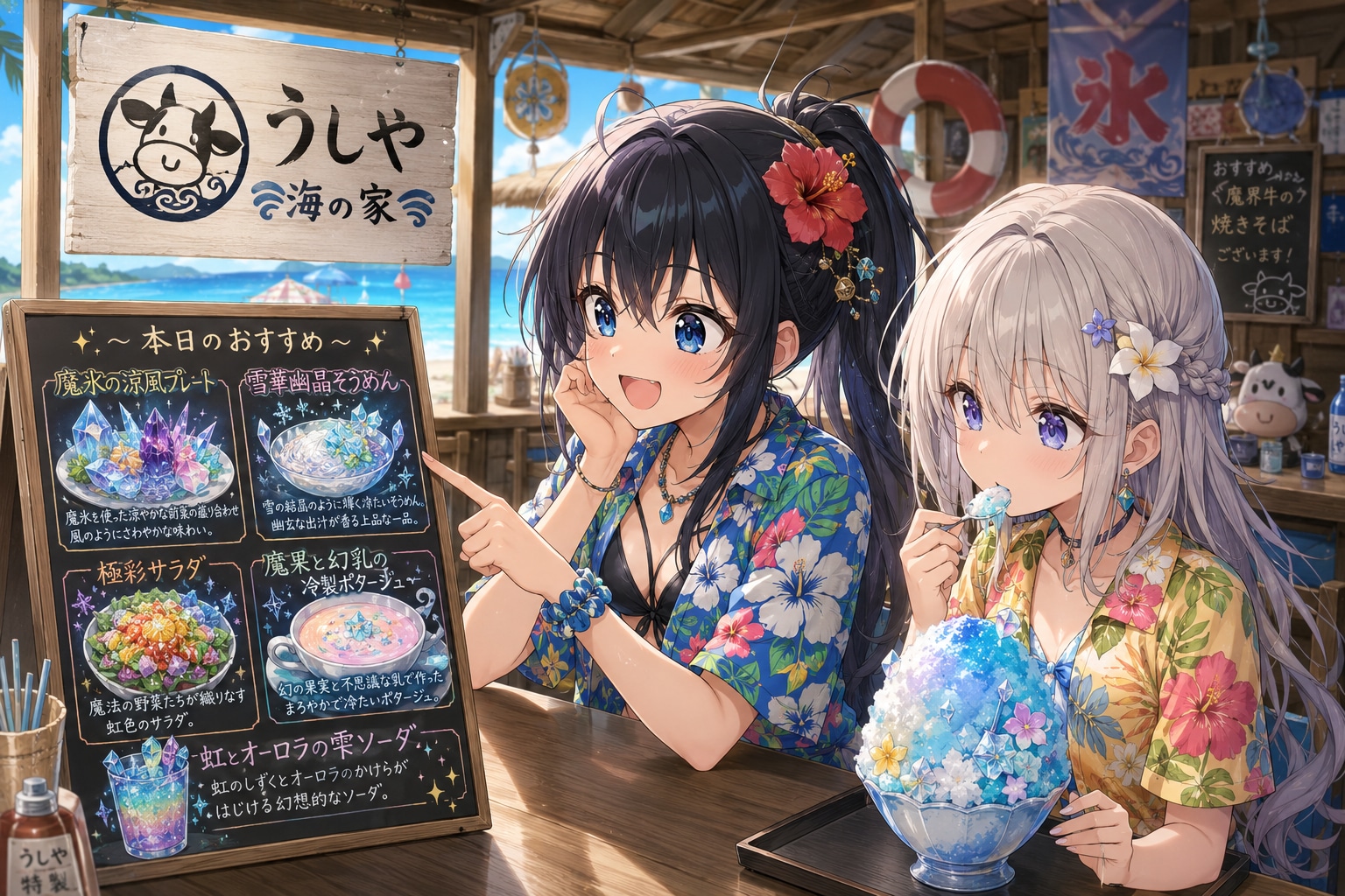 ファンタジーメニュー良いですね