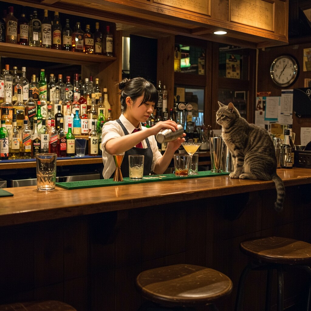 カクテルの練習