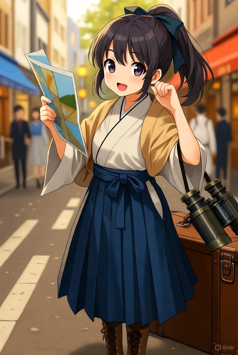 明治冒険家女子 | の人気AIイラスト・グラビア