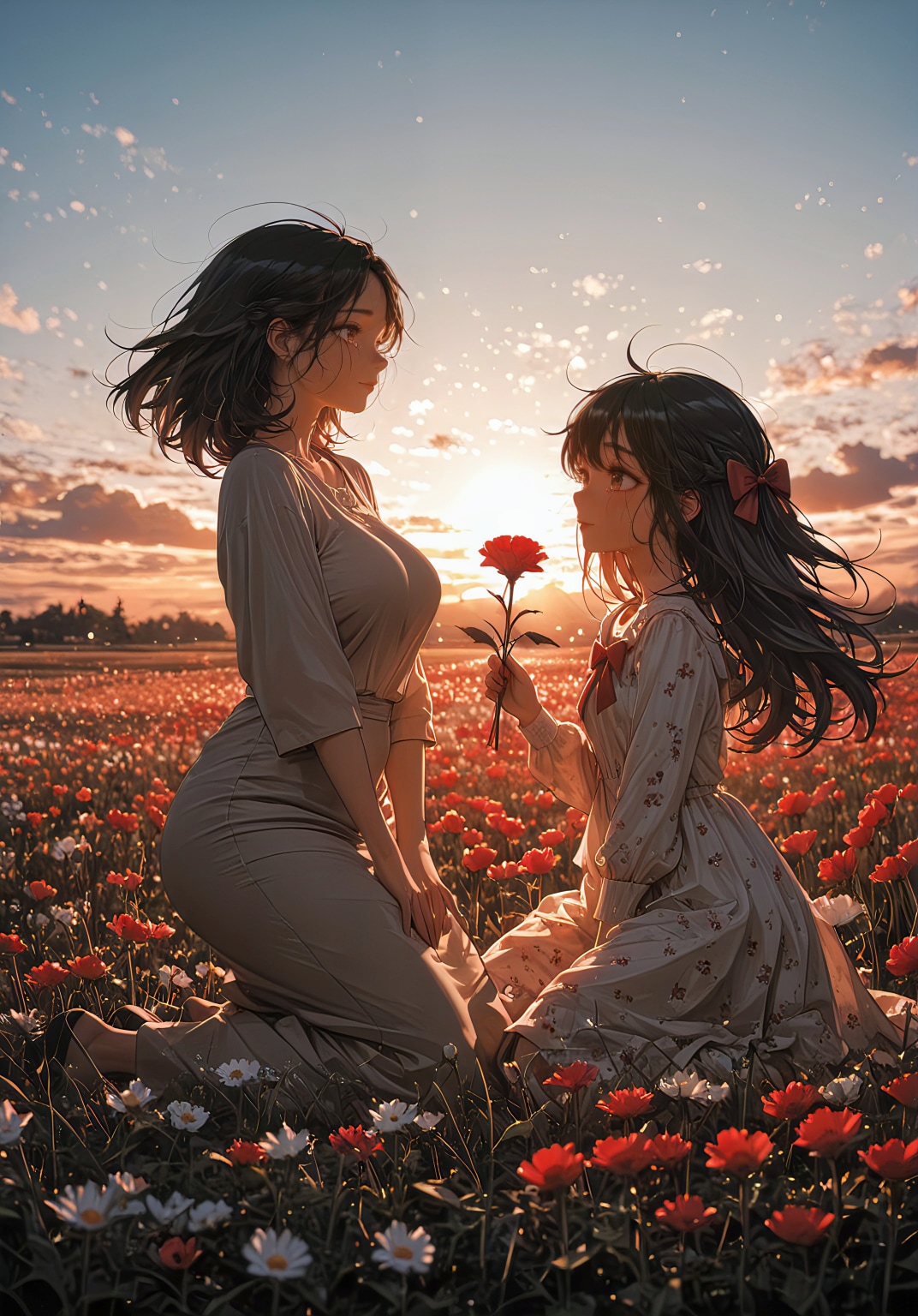 花に込めた、言葉にならない想い