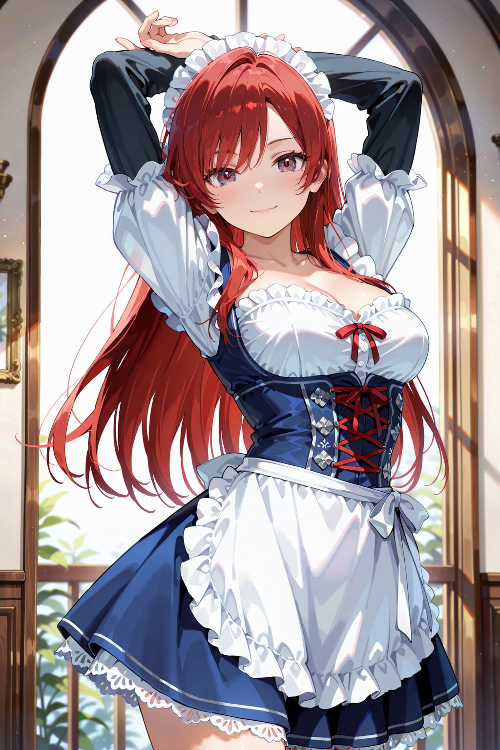 【撮影会】洋館のディアンドル娘 Z715
