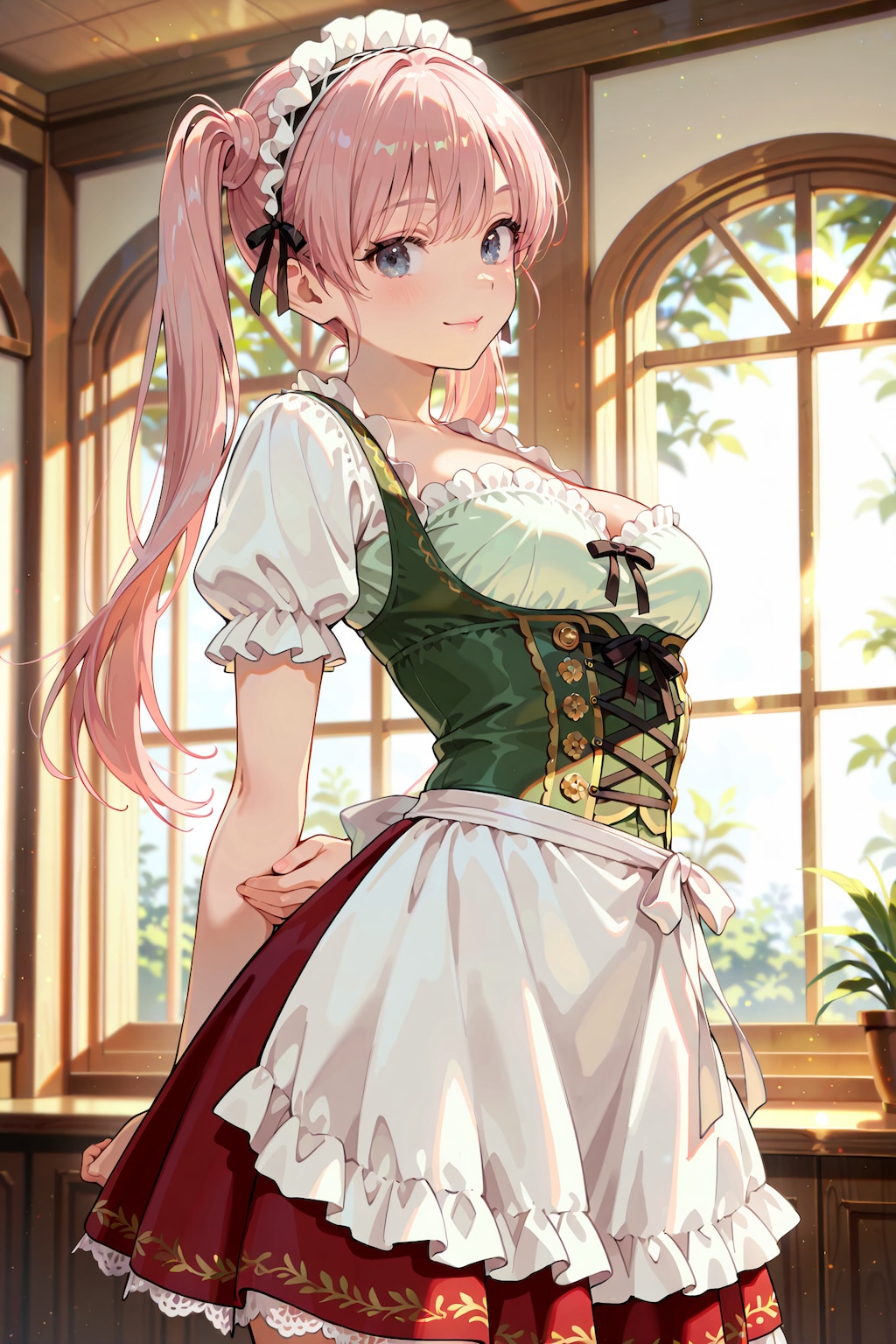 【撮影会】洋館のディアンドル娘 Z715