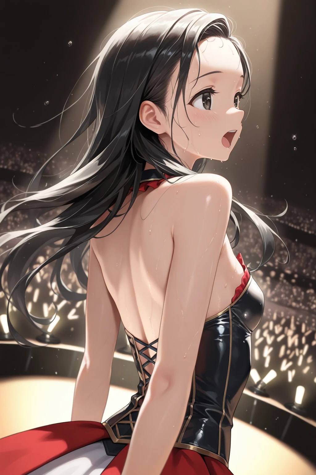 追いかける背中